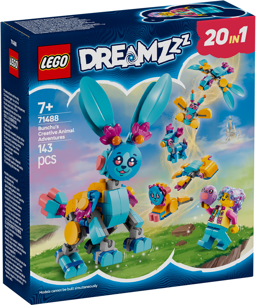 LEGO DREAMZzz Bunchus Creative Animal Adventures 71488 (8776119255266)