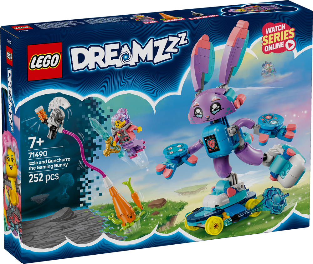 LEGO DREAMZzz Izzie and Bunchurro the Gaming Bunny 71490 (8776119320802)