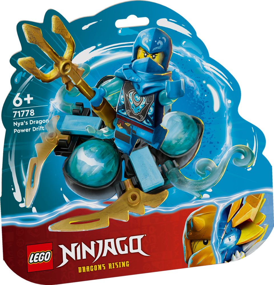 LEGO Ninjago Nya's Dragon Power Spinjitzu Drift 71778 (8099088597218)