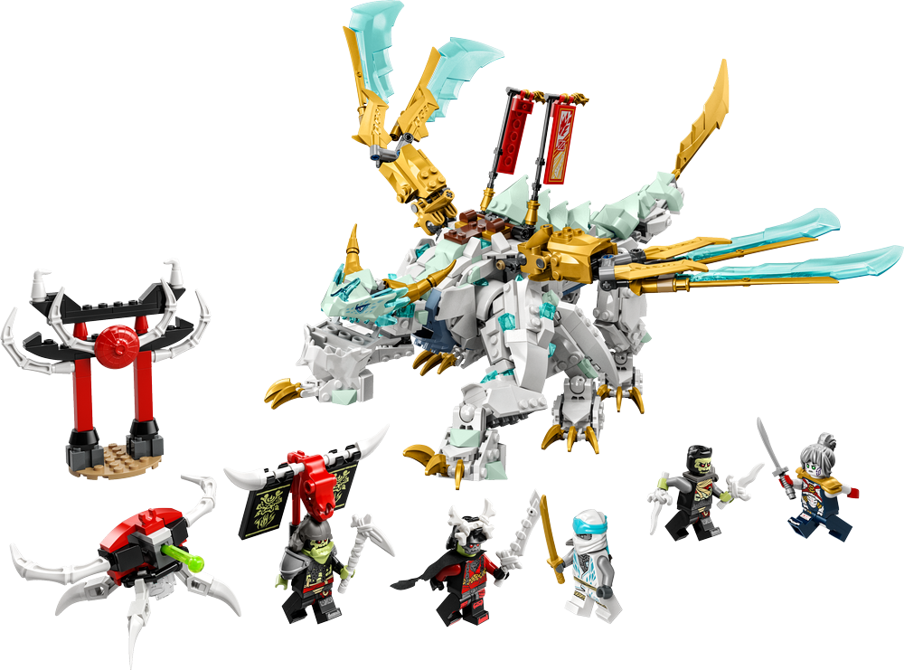 LEGO Ninjago Zane's Ice Dragon Creature 71786 (8020279066850)