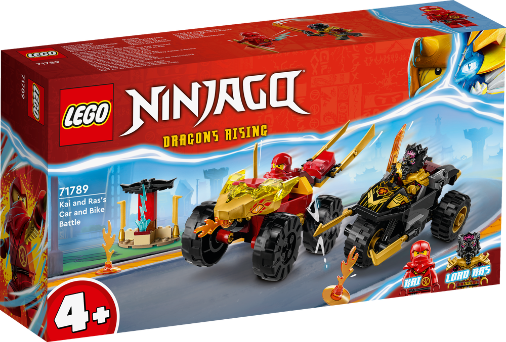 LEGO Ninjago Kai and Ras's Car and Bike Battle 71789 (8099088662754)
