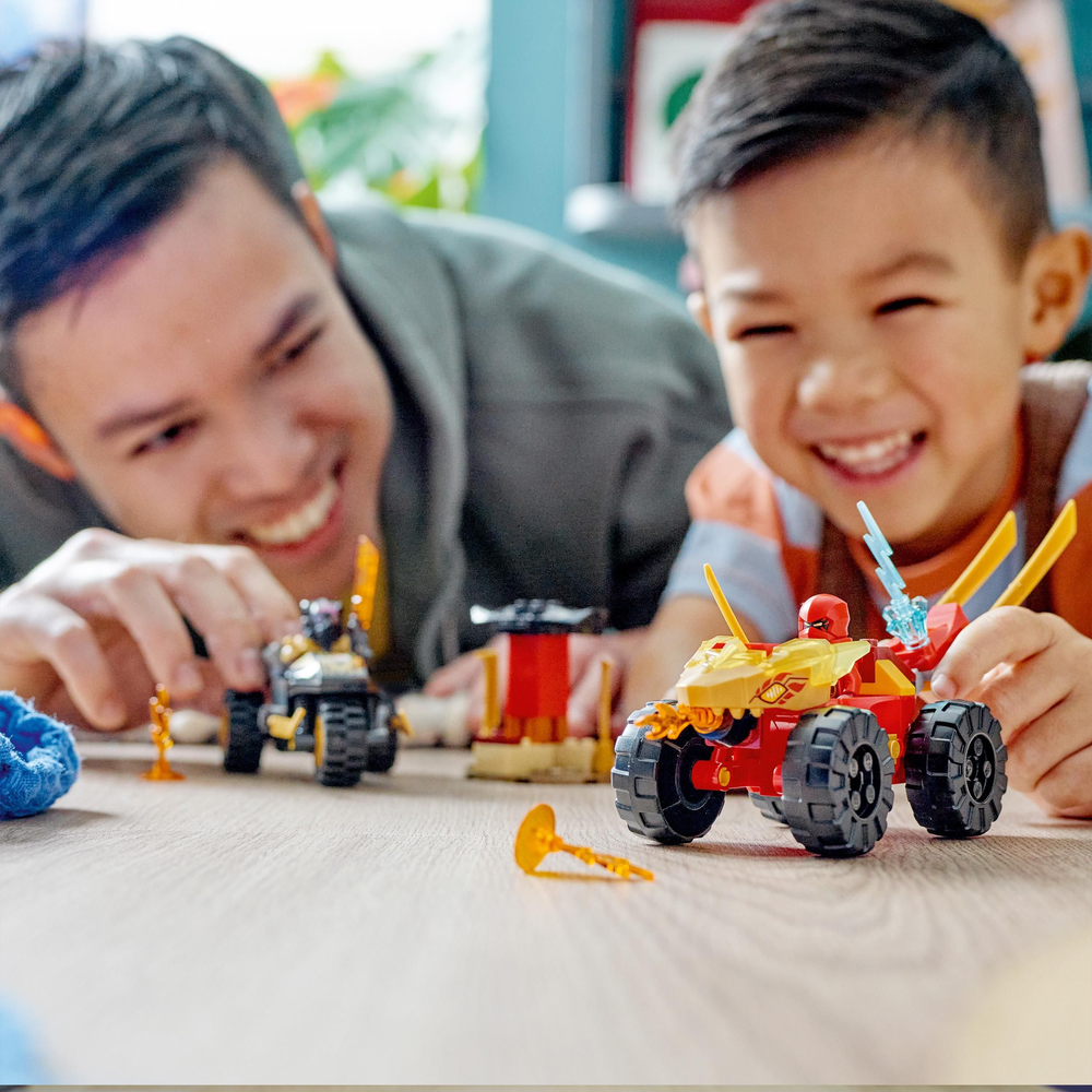 LEGO Ninjago Kai and Ras's Car and Bike Battle 71789 (8099088662754)