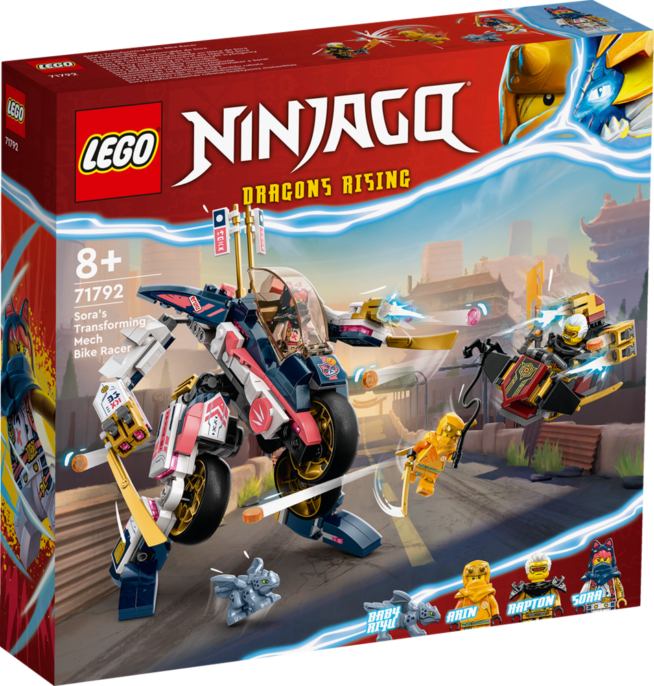 LEGO Ninjago Sora's Transforming Mech Bike Racer 71792 (8099088793826)