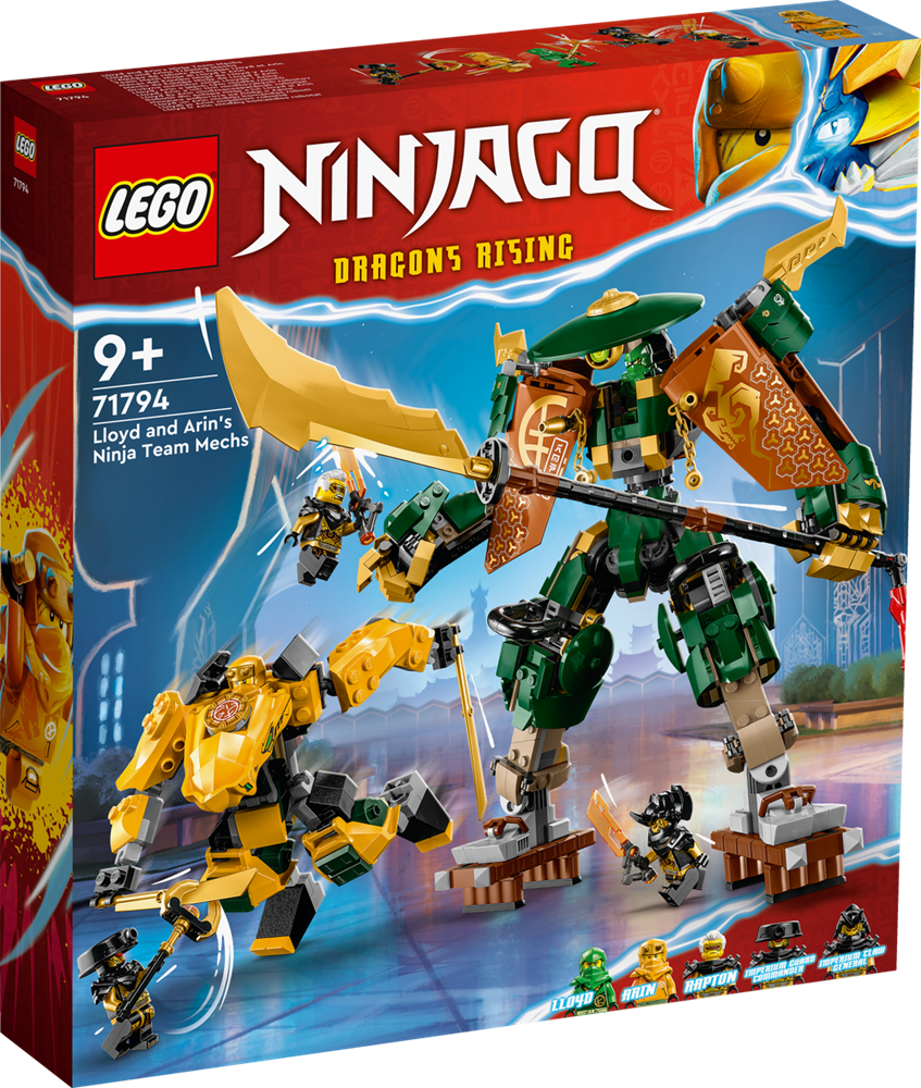 LEGO Ninjago Lloyd and Arin's Ninja Team Mechs 71794 (8099088859362)