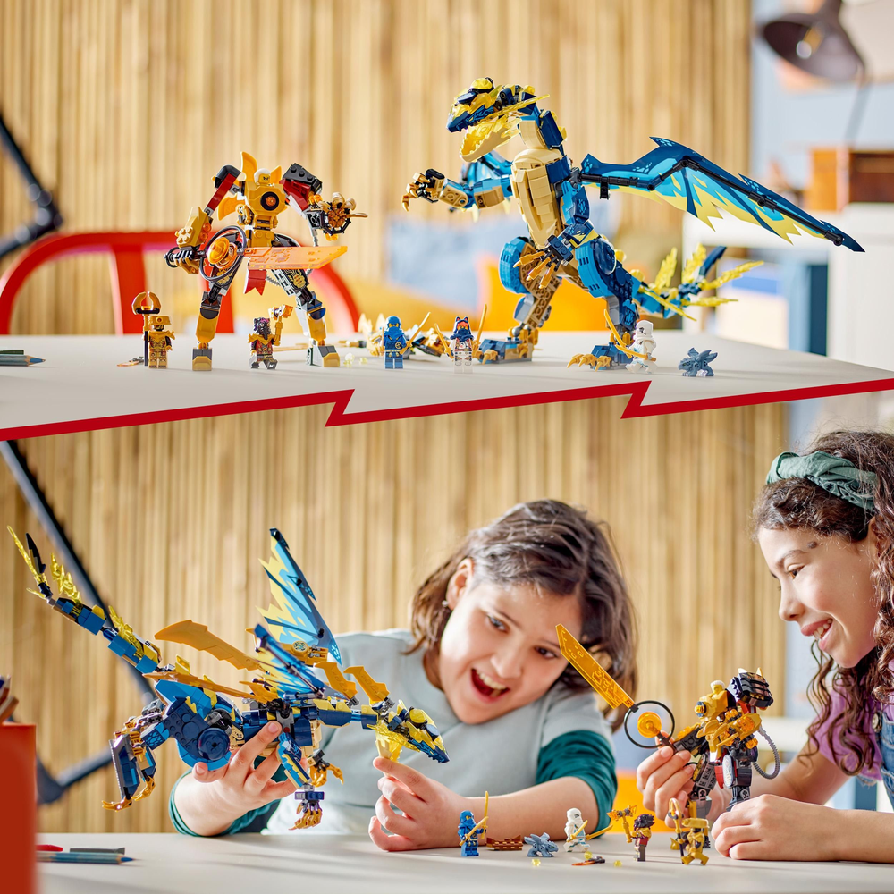 LEGO Ninjago Elemental Dragon vs. The Empress Mech 71796 (8099088924898)
