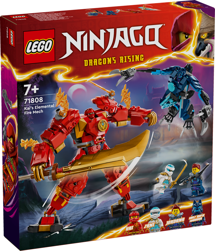 LEGO Ninjago Kai's Elemental Fire Mech 71808 (8266787193058)