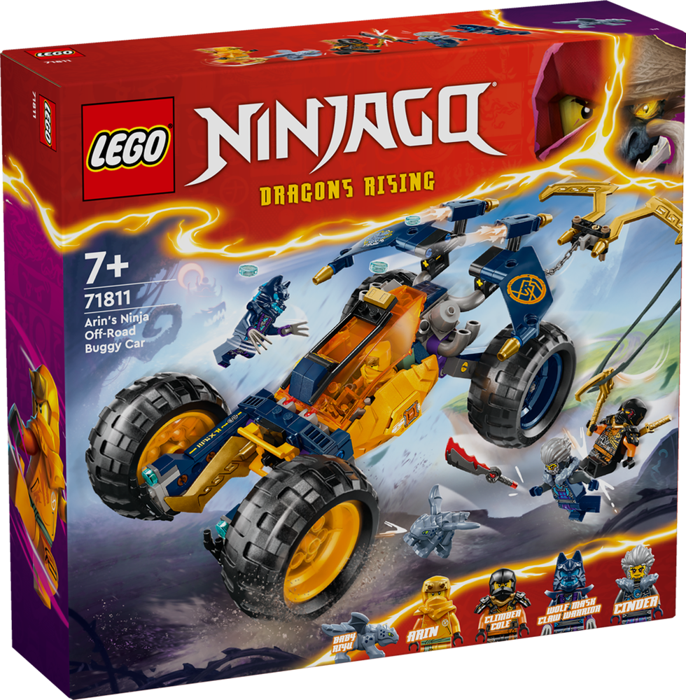 LEGO Ninjago Arin's Ninja Off-Road Buggy Car 71811 (8307658293474)
