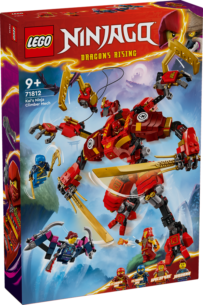 LEGO Ninjago Kai's Ninja Climber Mech 71812 (8307658424546)