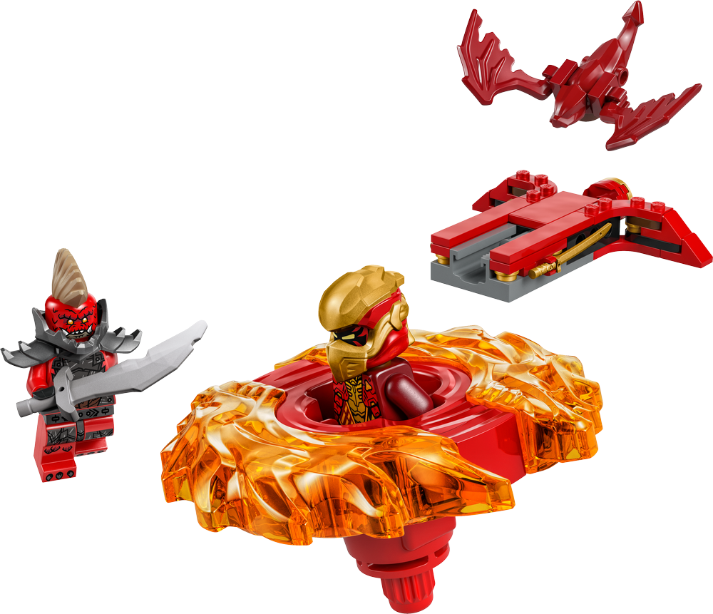 LEGO Ninjago Kais Dragon Spinjitzu Spinner 71823 (8776120041698)