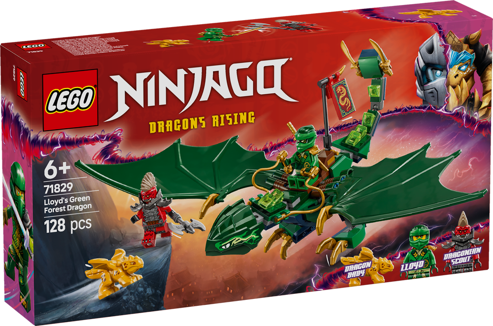 LEGO Ninjago Lloyds Green Forest Dragon 71829 (8776120172770)