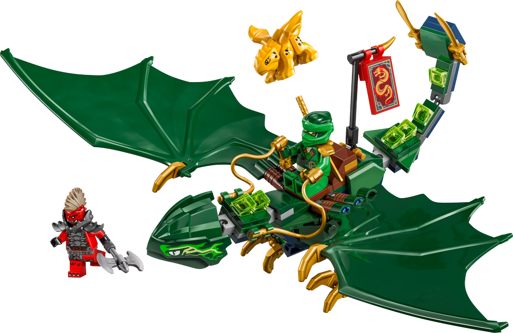LEGO Ninjago Lloyds Green Forest Dragon 71829 (8776120172770)