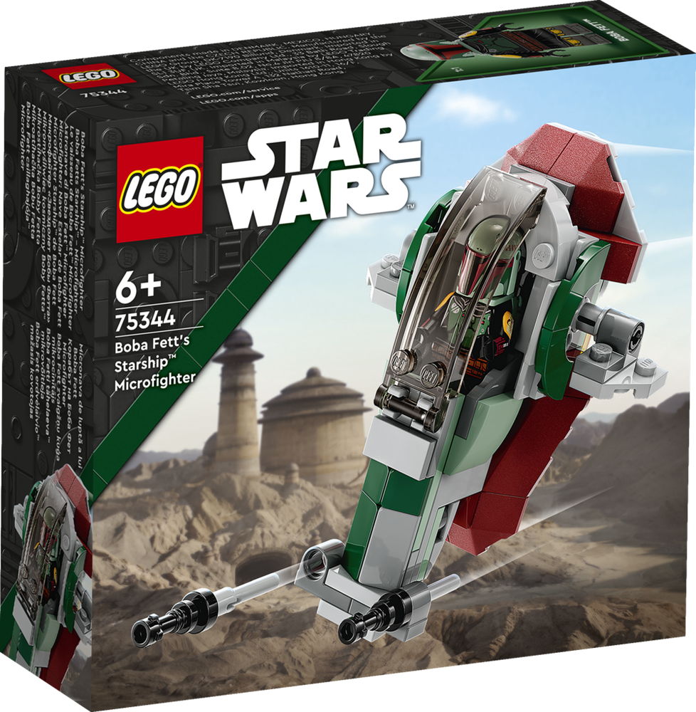 LEGO Star Wars Boba Fett's Starship Microfighter 75344 (7986104369378)