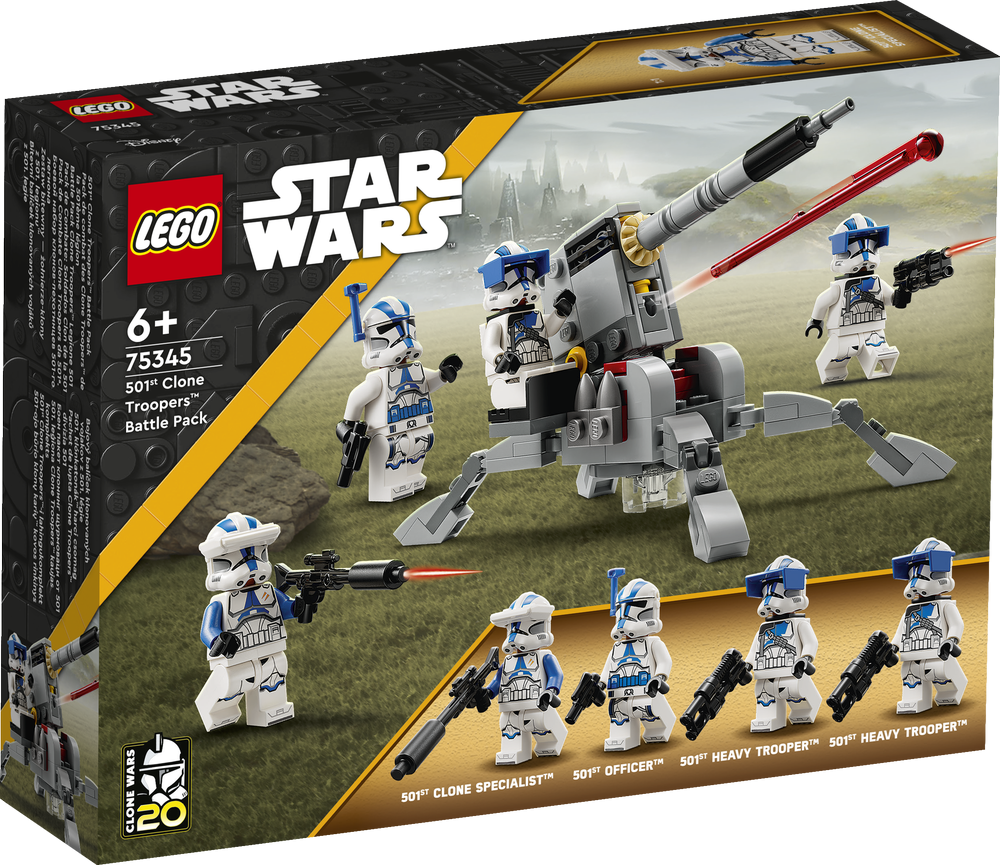 LEGO Star Wars 501st Clone Troopers Battle Pack 75345 (8250135937250)