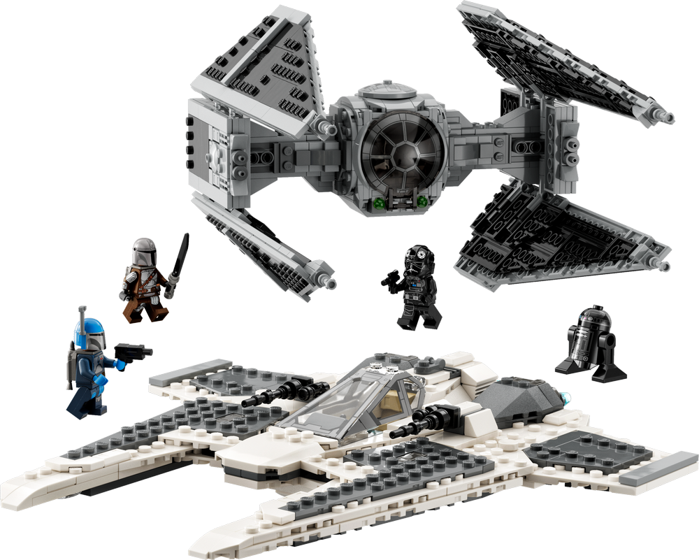 LEGO Star Wars Mandalorian Fang Fighter vs. TIE Interceptor 75348 (8090108756194)