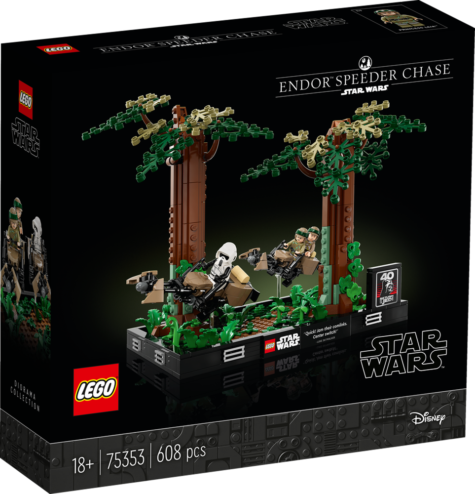 LEGO Star Wars Endor Speeder Chase Diorama 75353 (8090108821730)