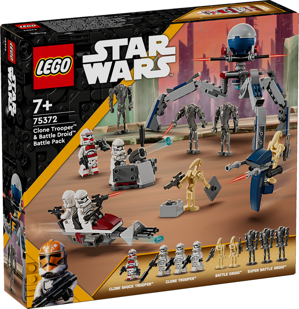 LEGO Star Wars Clone Trooper & Battle Droid Battle Pack 75372 (8266677190882)