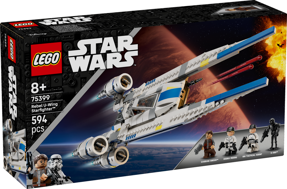 LEGO Star Wars Rebel U-Wing Starfighter 75399 (8776122564834)