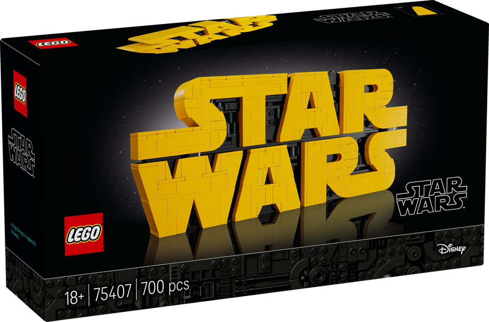 LEGO Star Wars Brick-Built Star Wars Logo 75407 (8776122597602)