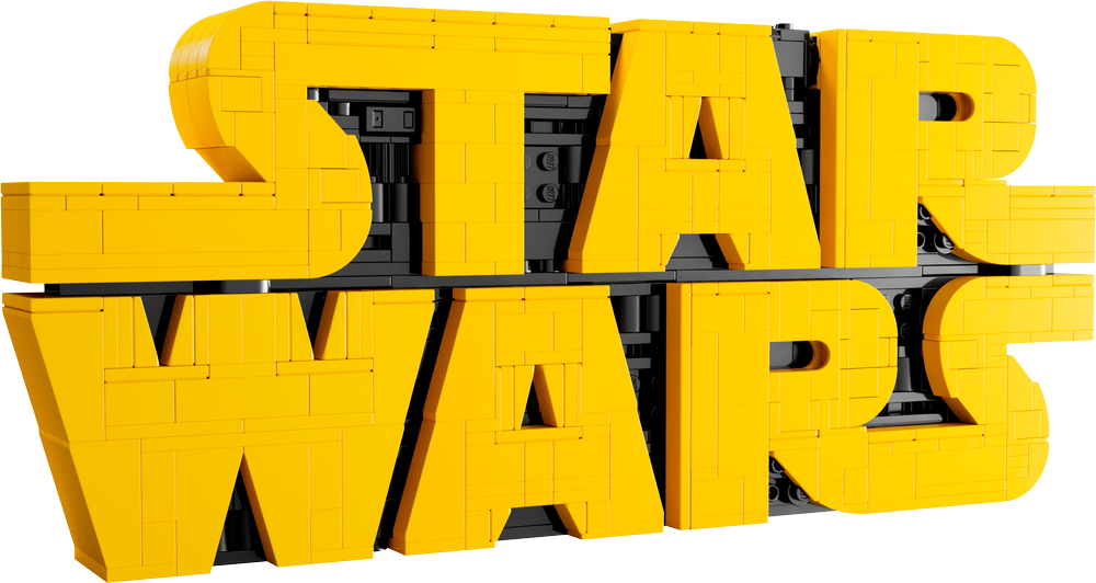 LEGO Star Wars Brick-Built Star Wars Logo 75407 (8776122597602)