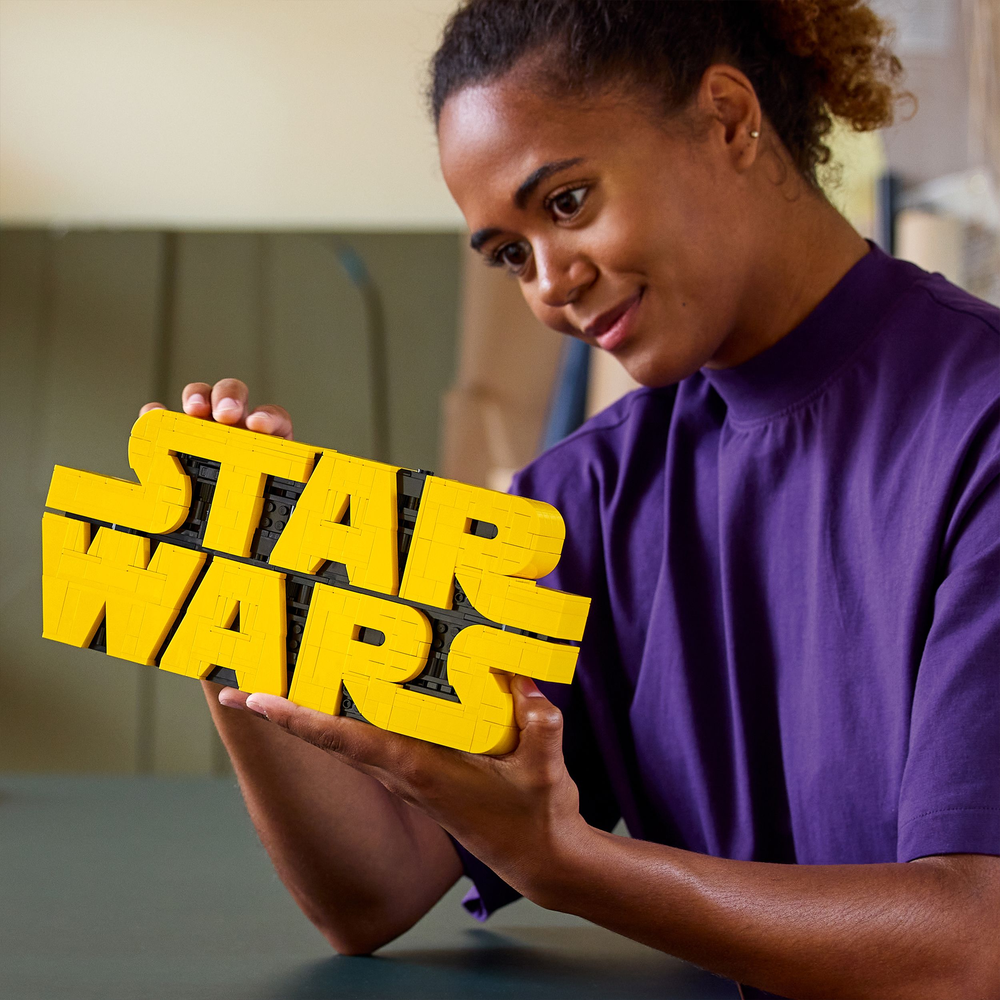 LEGO Star Wars Brick-Built Star Wars Logo 75407 (8776122597602)