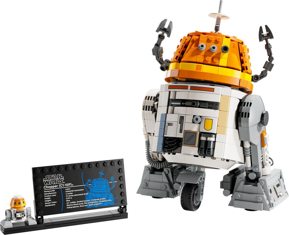 LEGO Star Wars Chopper (C1-10P) Astromech Droid 75416 (8776122663138)