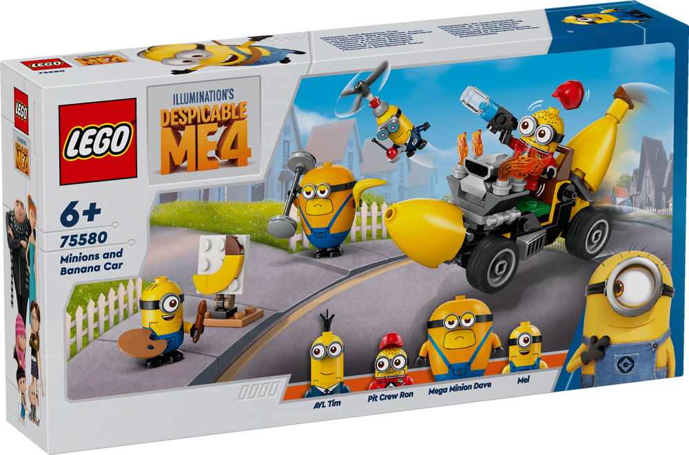 LEGO Despicable Me Minions and Banana Car  Theme  Despicable Me 75580 (8537441272034)