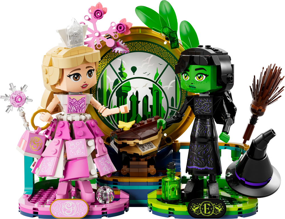 LEGO Wicked Elphaba & Glinda Figures 75682 (8732767453410)