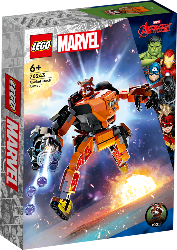 LEGO Super Heroes Rocket Mech Armor 76243 (7982634959074)