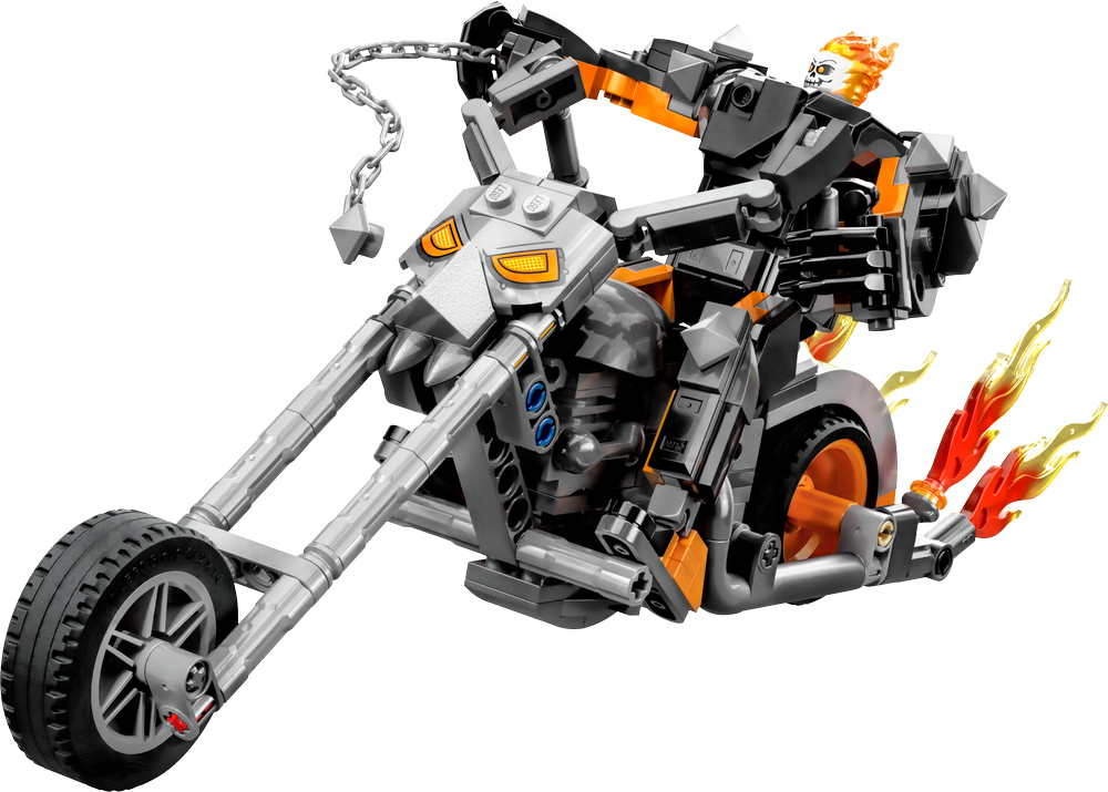 LEGO Super Heroes Ghost Rider Mech & Bike 76245 (7982635417826)