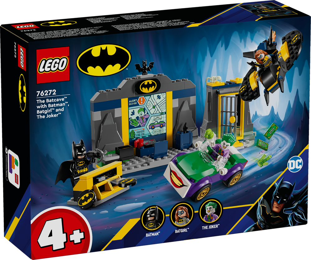 LEGO Super Heroes DC The Batcave with Batman, Batgirl and The Joker 76272 (8537443205346)