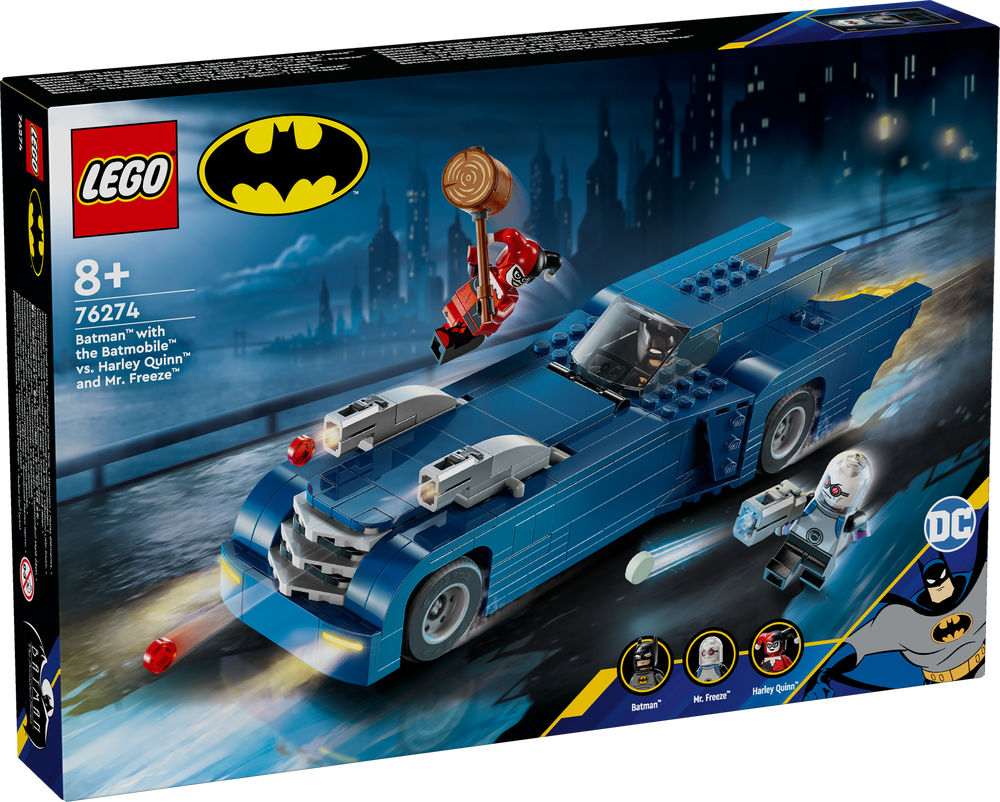 LEGO Super Heroes DC Batman with the Batmobile vs. Harley Quinn and Mr. Freeze 76274 (8537443401954)