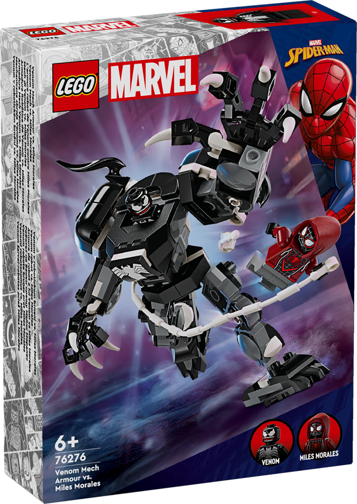 LEGO Super Heroes Marvel Venom Mech Armour vs. Miles Morales 76276 (8266677321954)