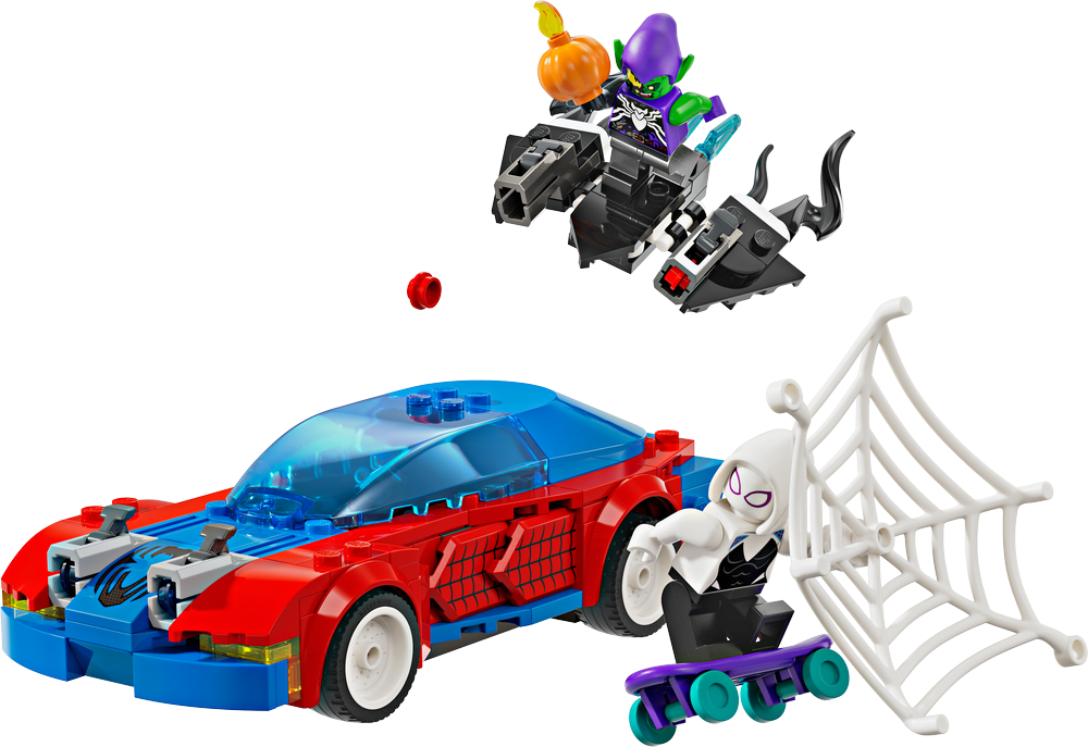 LEGO Super Heroes Marvel Spider-Man Race Car & Venom Green Goblin 76279 (8266677485794)