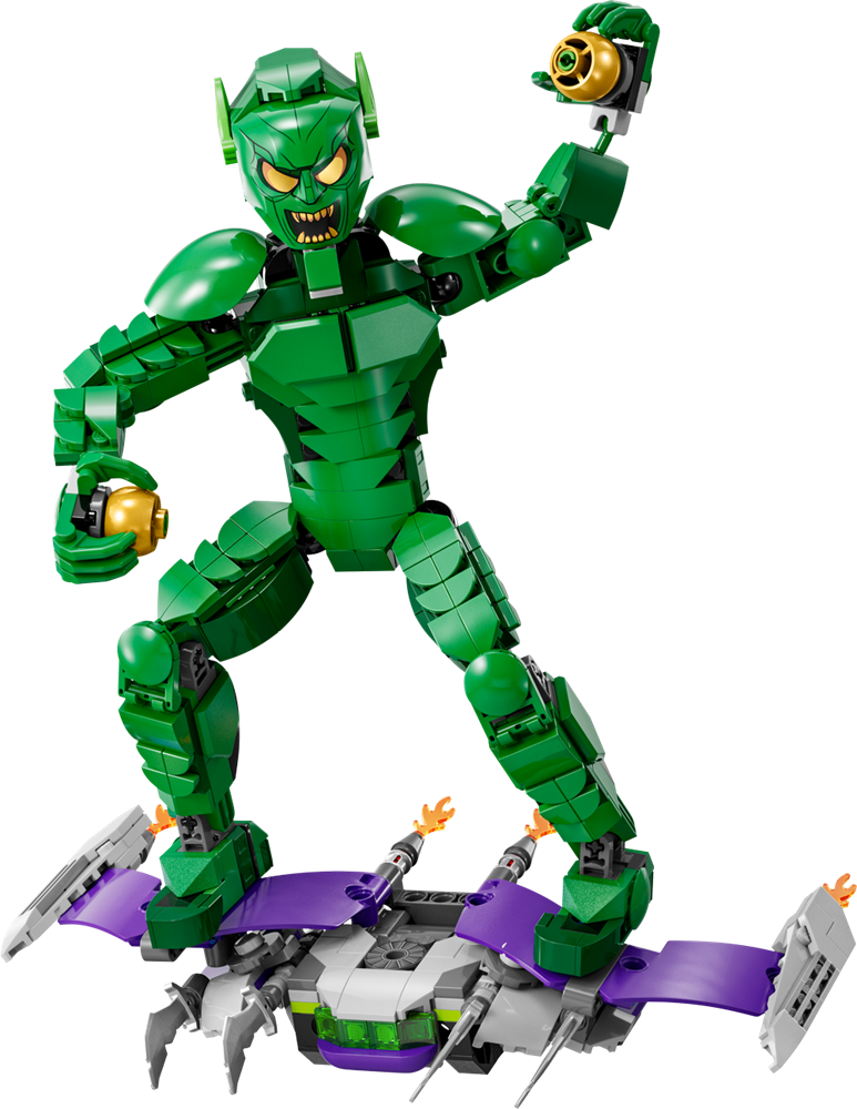 LEGO Super Heroes Marvel Green Goblin Construction Figure 76284 (8537441829090)