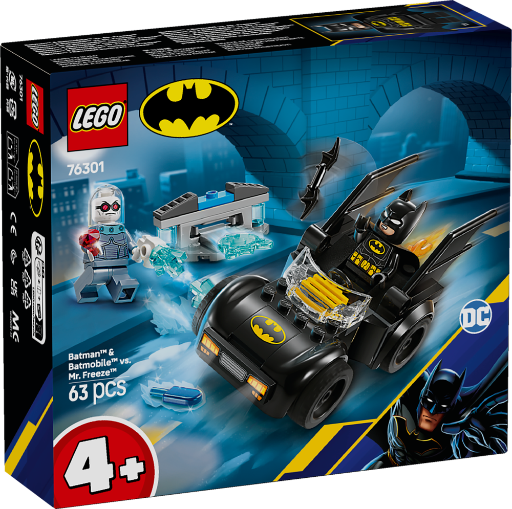 LEGO Super Heroes DC Batman & Batmobile vs Mr Freeze 76301 (8776120598754)