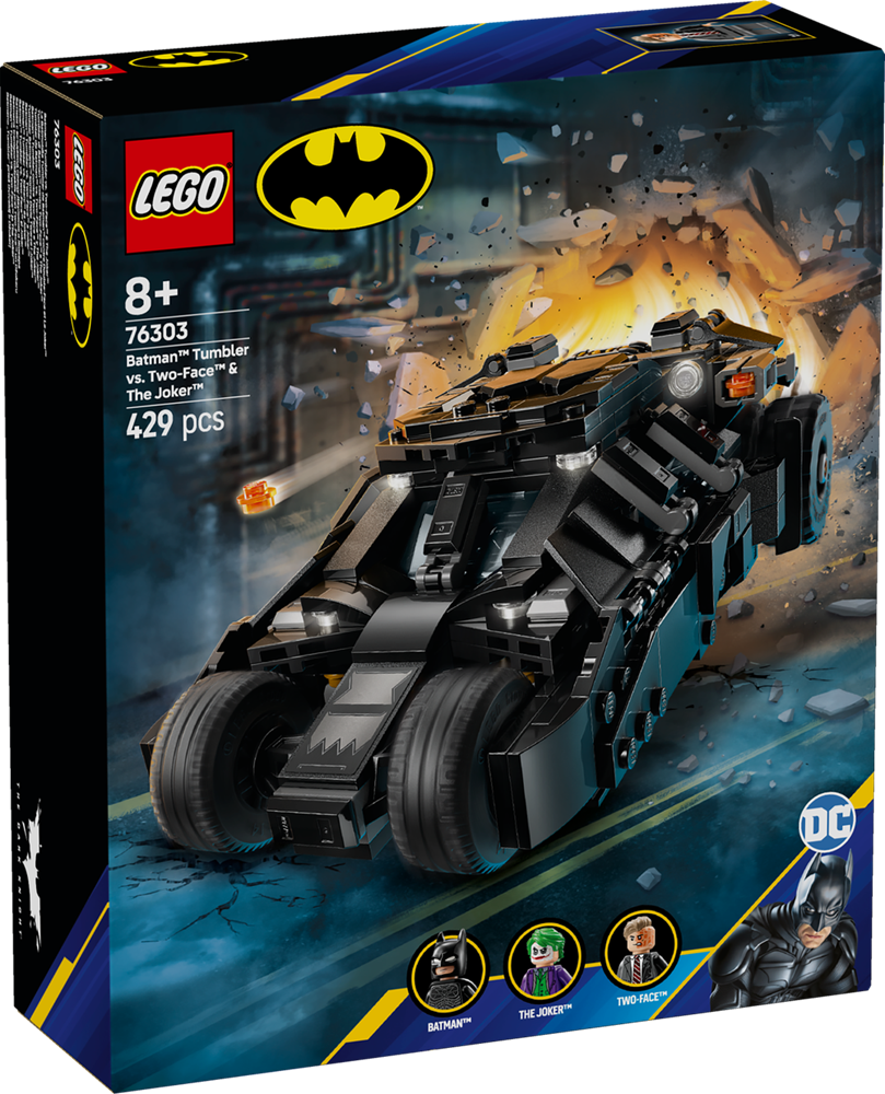 LEGO Super Heroes DC Batman Tumbler vs Two-Face & The Joke 76303 (8776120631522)