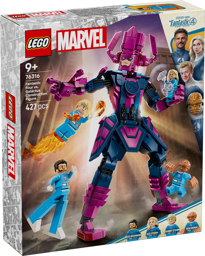 LEGO Super Heroes Marvels Fantastic Four vs Galactus Construction Figure 76316 (8776122499298)