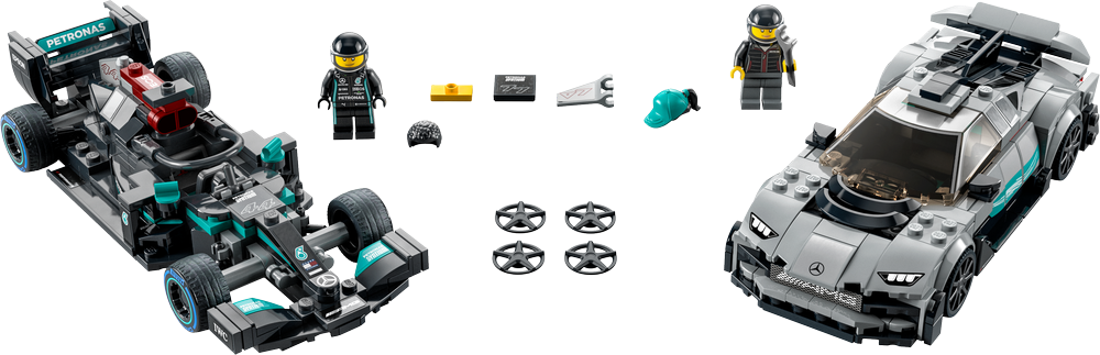 LEGO Speed Champions Mercedes-AMG F1 W12 E Performance & Mercedes-AMG Project One 76909 (8030083612898)