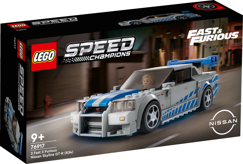 LEGO Speed Champions 2 Fast 2 Furious Nissan Skyline GT-R (R34) 76917 (8312977653986)