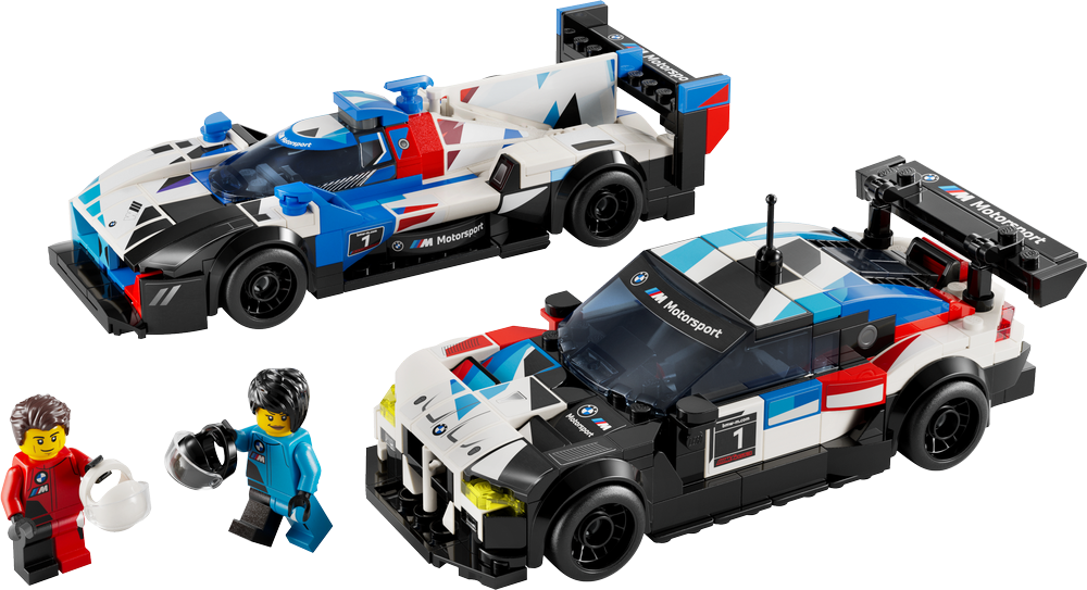 LEGO Speed Champions BMW M4 GT3 & BMW M Hybrid V8 Race Cars 76922 (8307659276514)