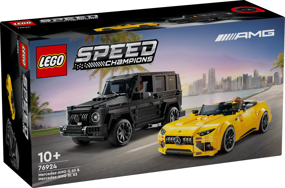 LEGO Speed Champions Mercedes-AMG G 63 & Mercedes-AMG SL 63 76924 (8537442255074)