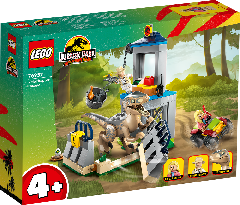 LEGO Jurassic World Velociraptor Escape 76957 (8099089187042)