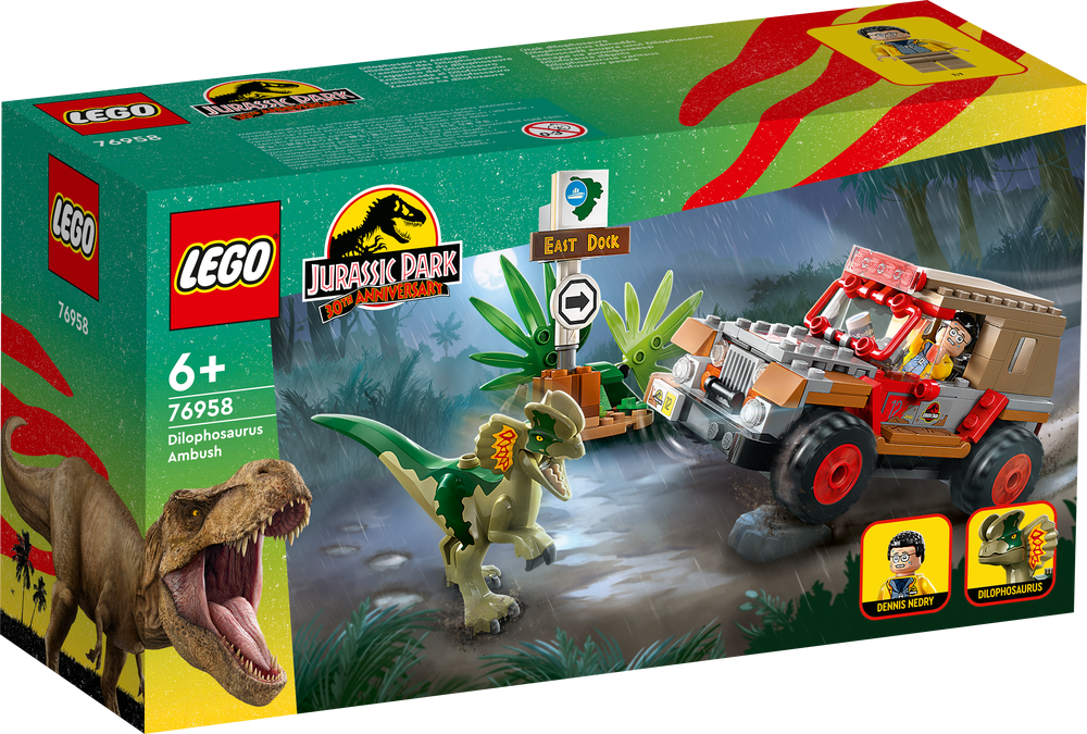 LEGO Jurassic World Dilophosaurus Ambush 76958 (8099089219810)