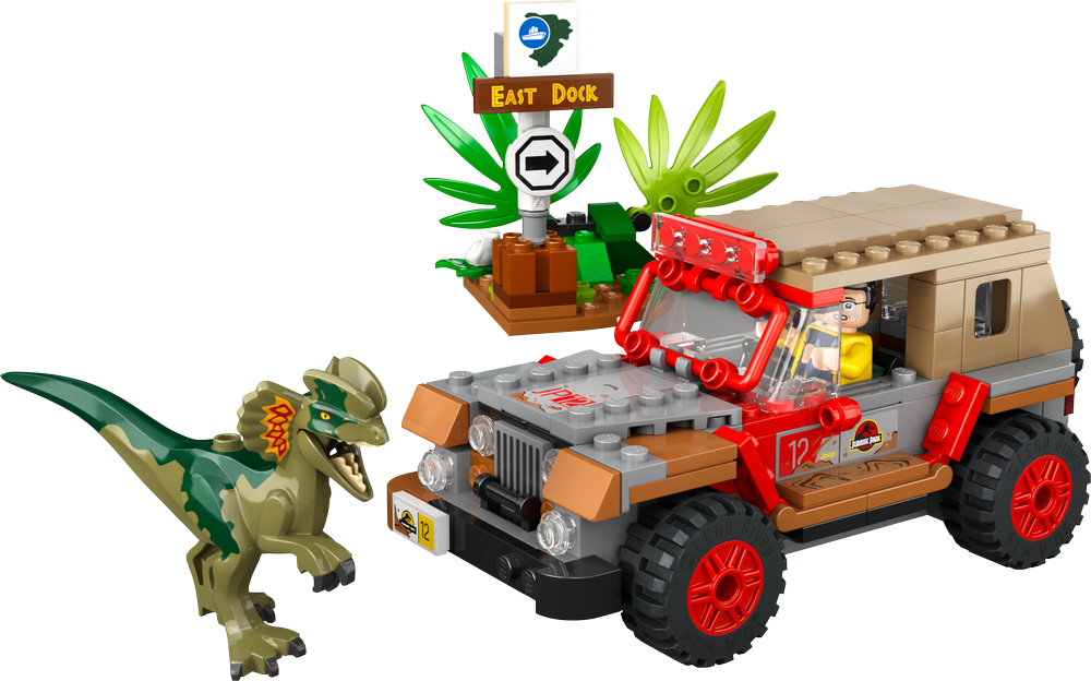 LEGO Jurassic World Dilophosaurus Ambush 76958 (8099089219810)