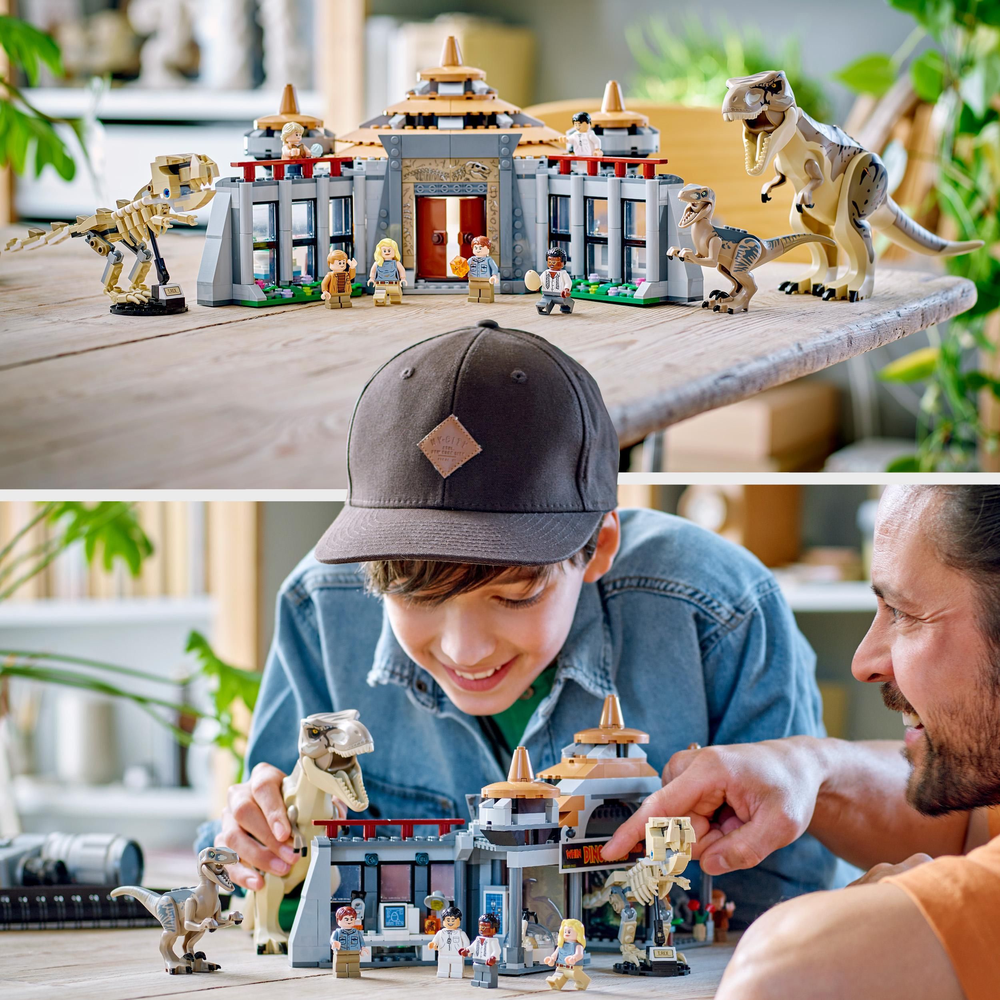 LEGO Jurassic World Visitor Center: T. rex & Raptor Attack 76961 (8099089318114)