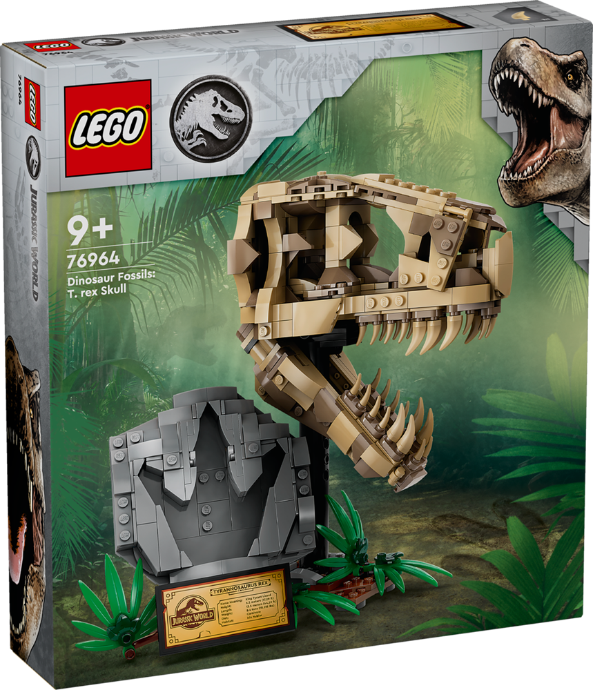 LEGO Jurassic World Dinosaur Fossils: T. rex Skull 76964 (8266676109538)