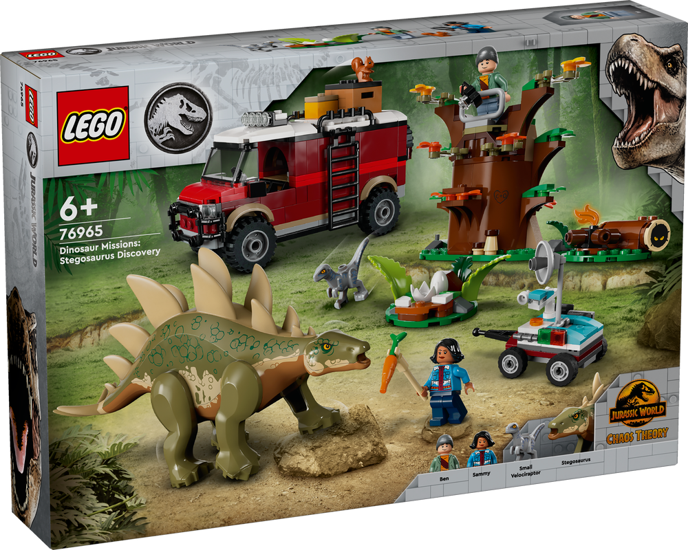LEGO Jurassic World Dinosaur Missions: Stegosaurus Discovery 76965 (8537442386146)