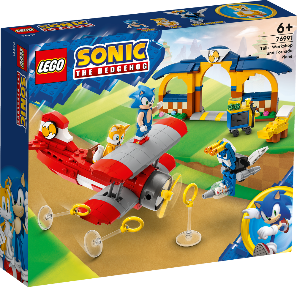 LEGO Sonic Tails' Workshop and Tornado Plane 76991 (8119331881186)