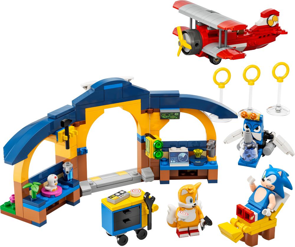 LEGO Sonic Tails' Workshop and Tornado Plane 76991 (8119331881186)