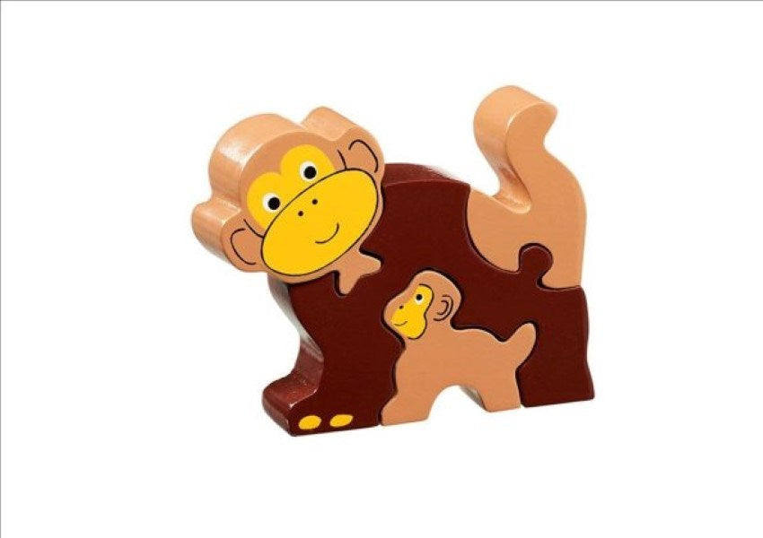 Lanka Kade Simple Puzzle - Monkey & Baby (7505790927074)